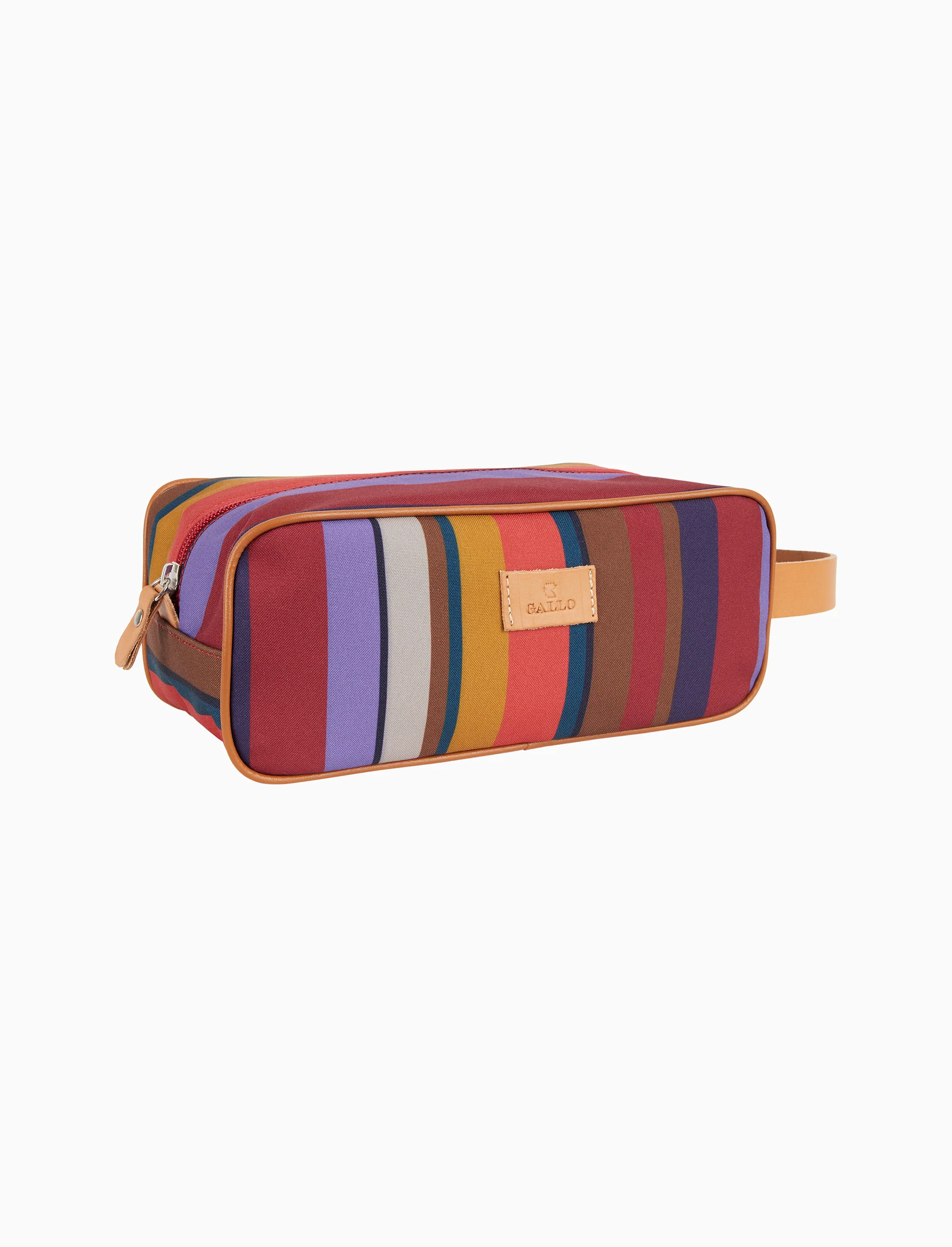 Beauty classico unisex bordò righe multicolor