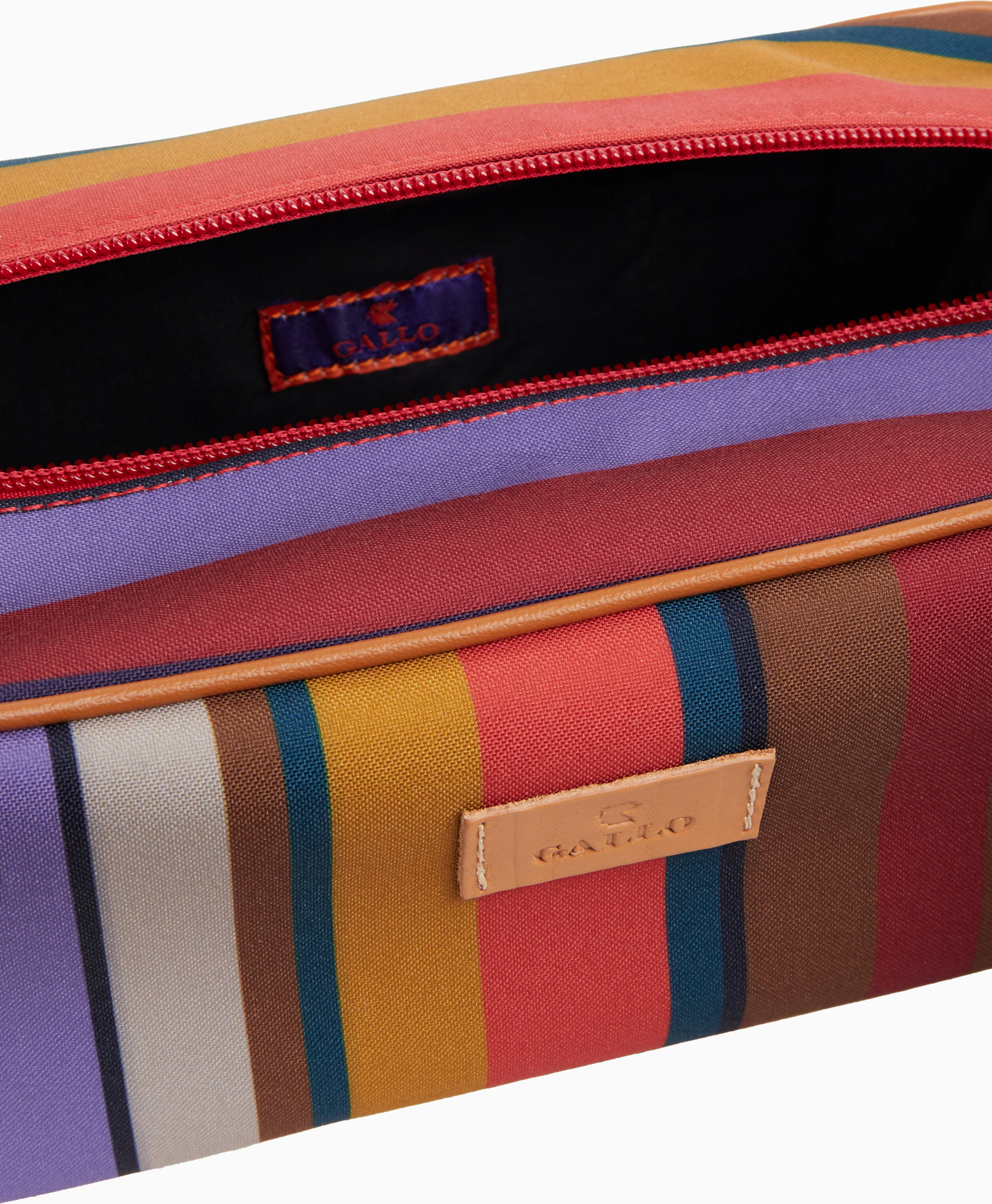 Beauty classico unisex bordò righe multicolor - Image 2
