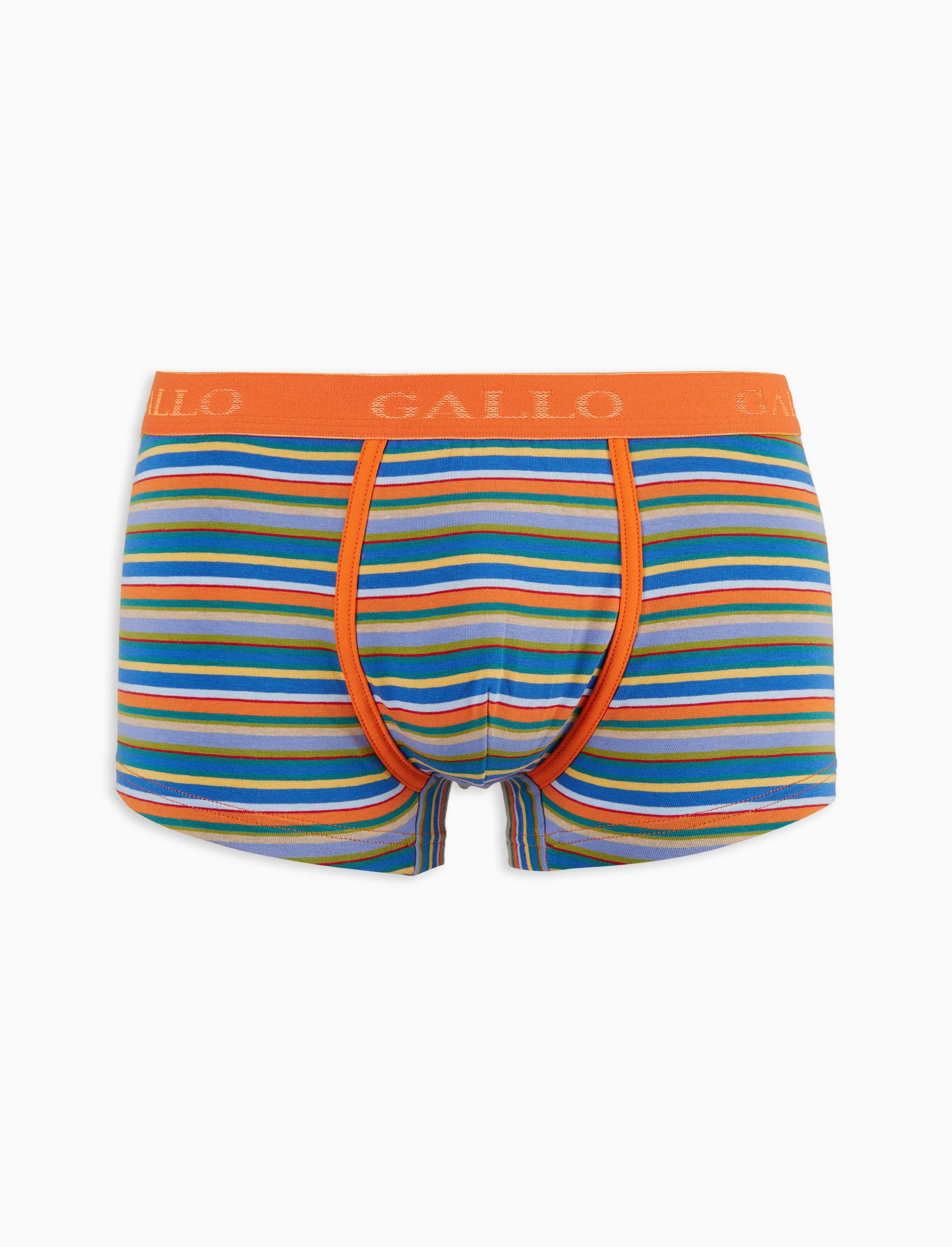 Boxer intimo uomo cotone azzurro righe multicolor