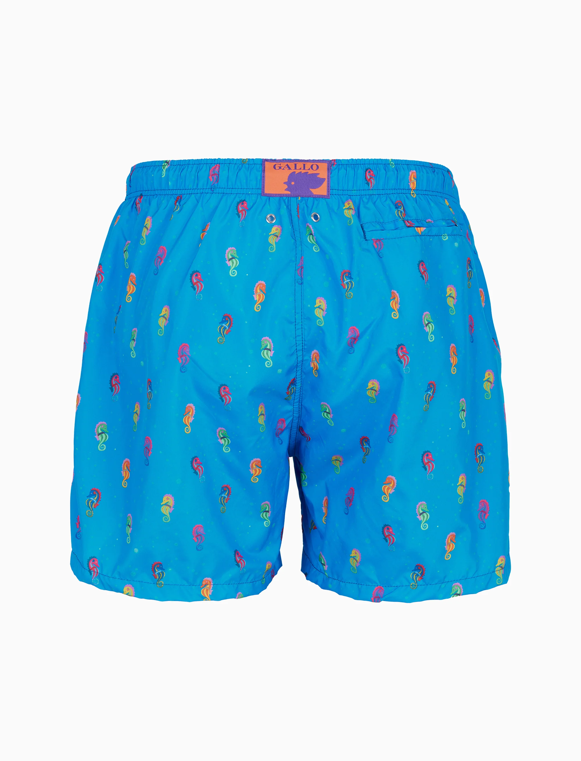 Boxer mare uomo fantasia cavallucci marini su fondo azzurro - Image 4