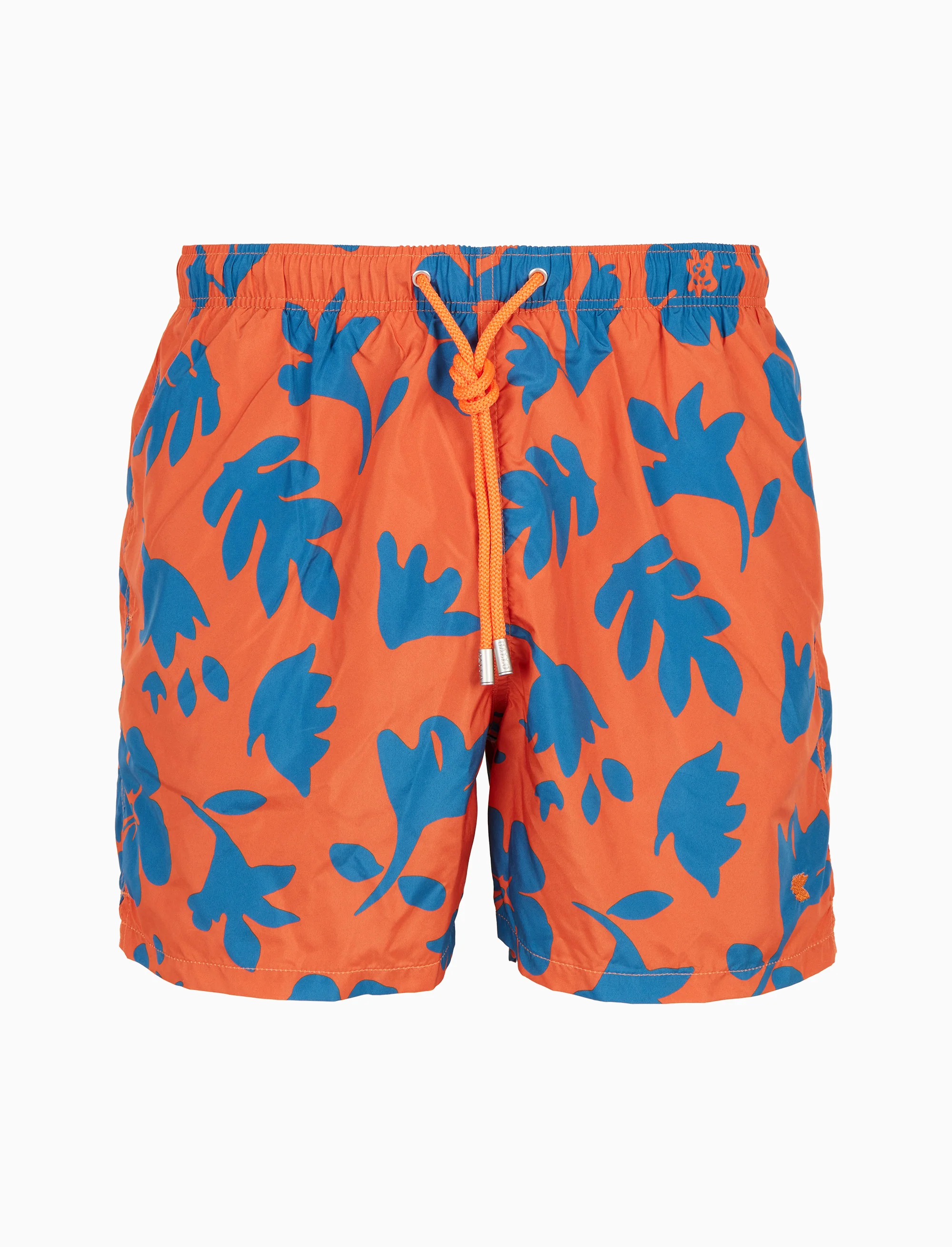 Boxer mare uomo fantasia fiori su fondo arancio - Image 3