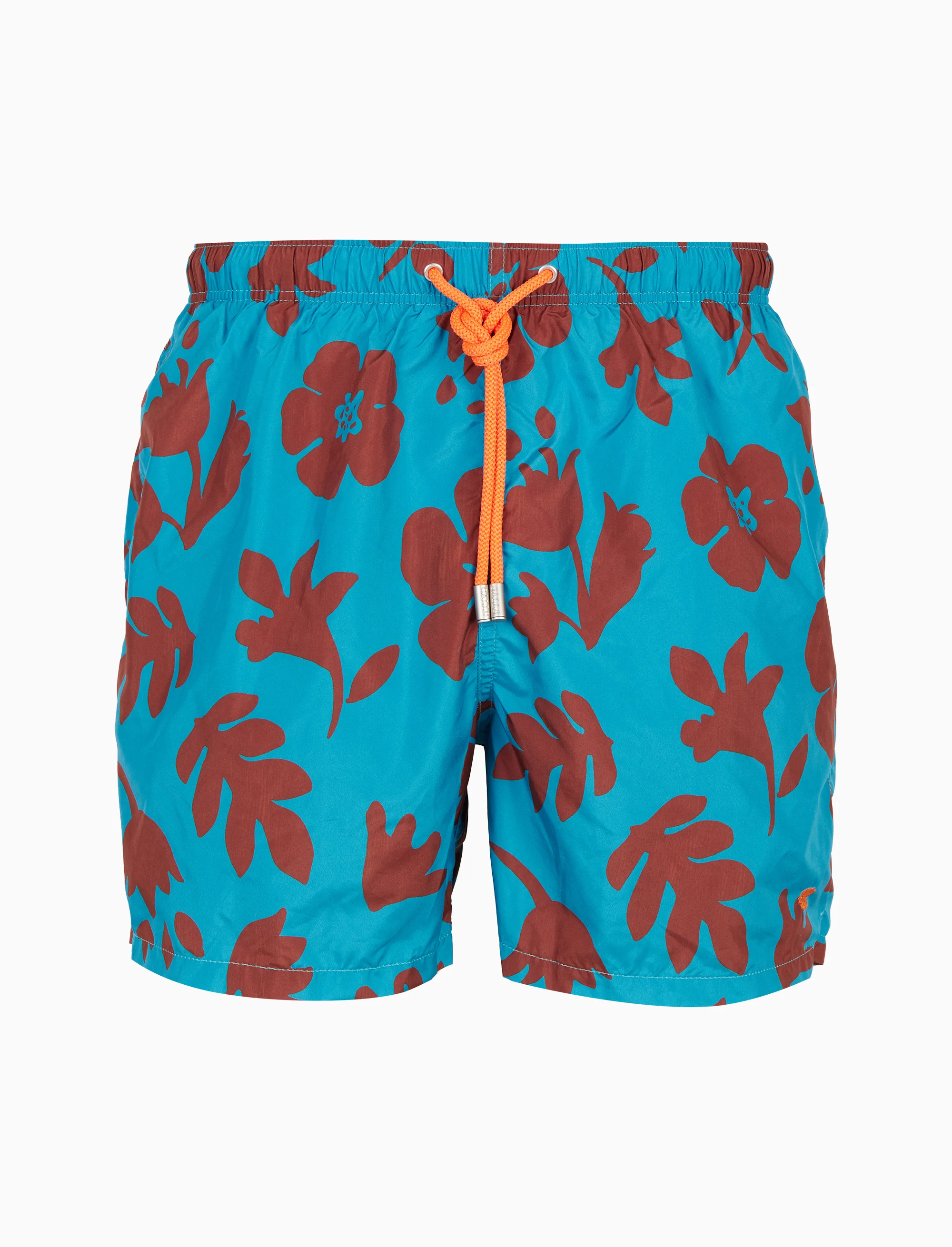 Boxer mare uomo fantasia fiori su fondo azzurro - Image 3