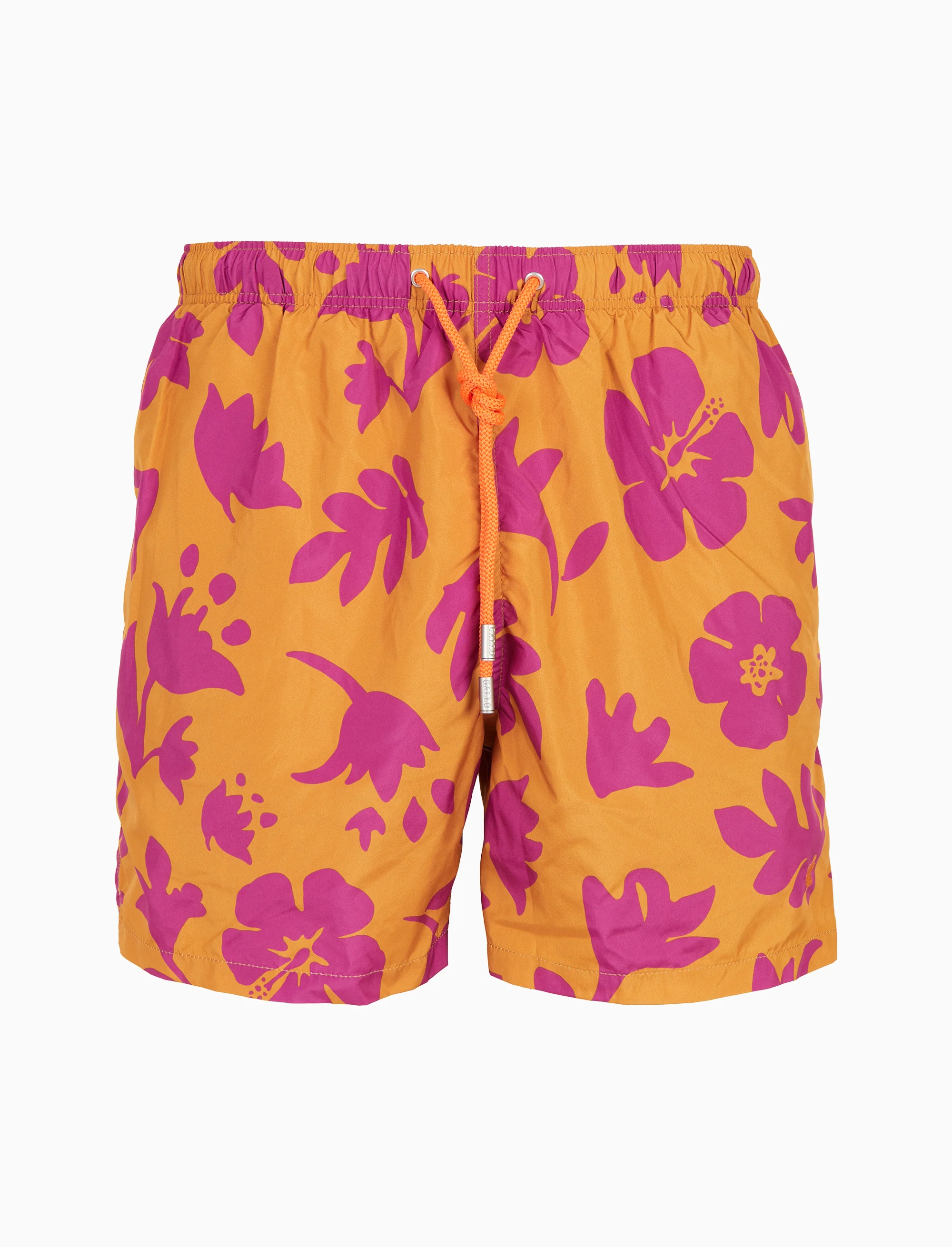 Boxer mare uomo fantasia fiori su fondo giallo - Image 3