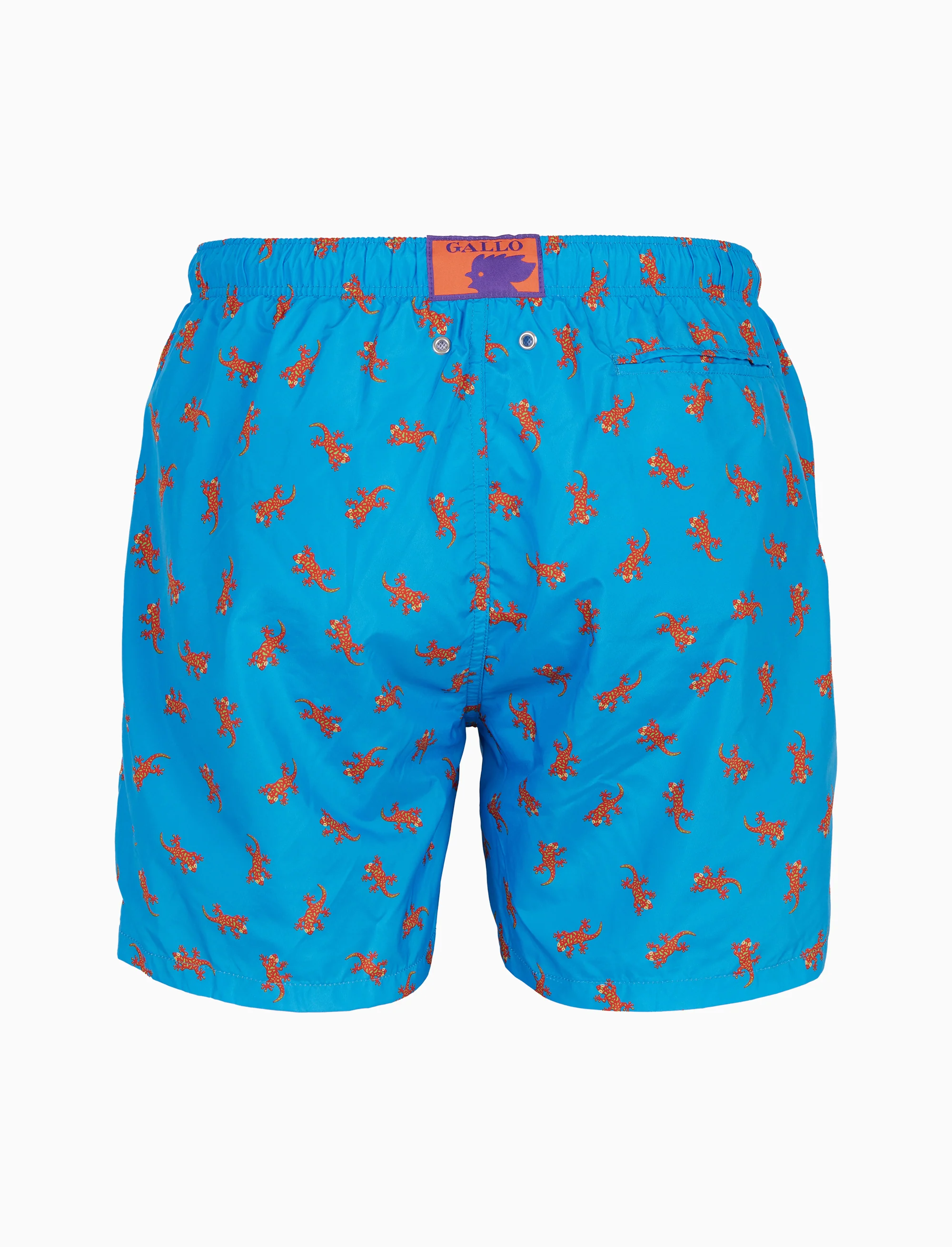Boxer mare uomo fantasia geko su fondo azzurro - Image 4
