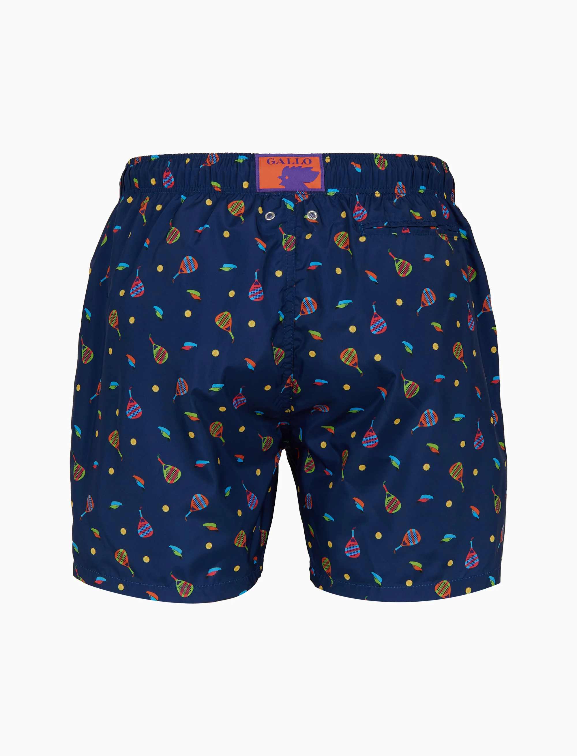 Boxer mare uomo fantasia padel blu - Image 2