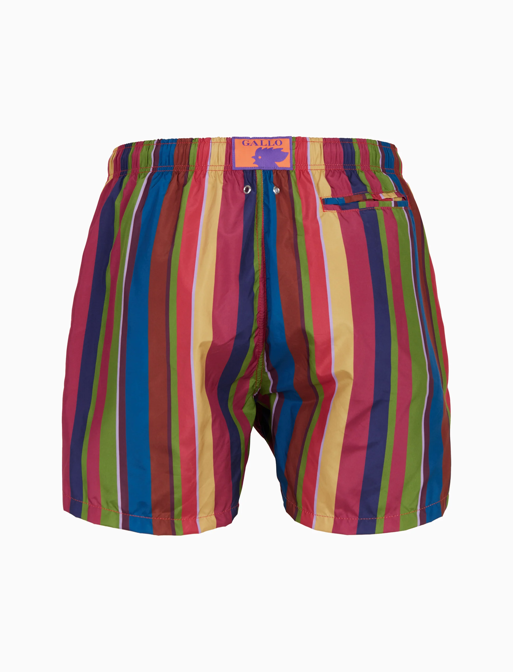 Boxer mare uomo righe multicolor fucsia - Image 4