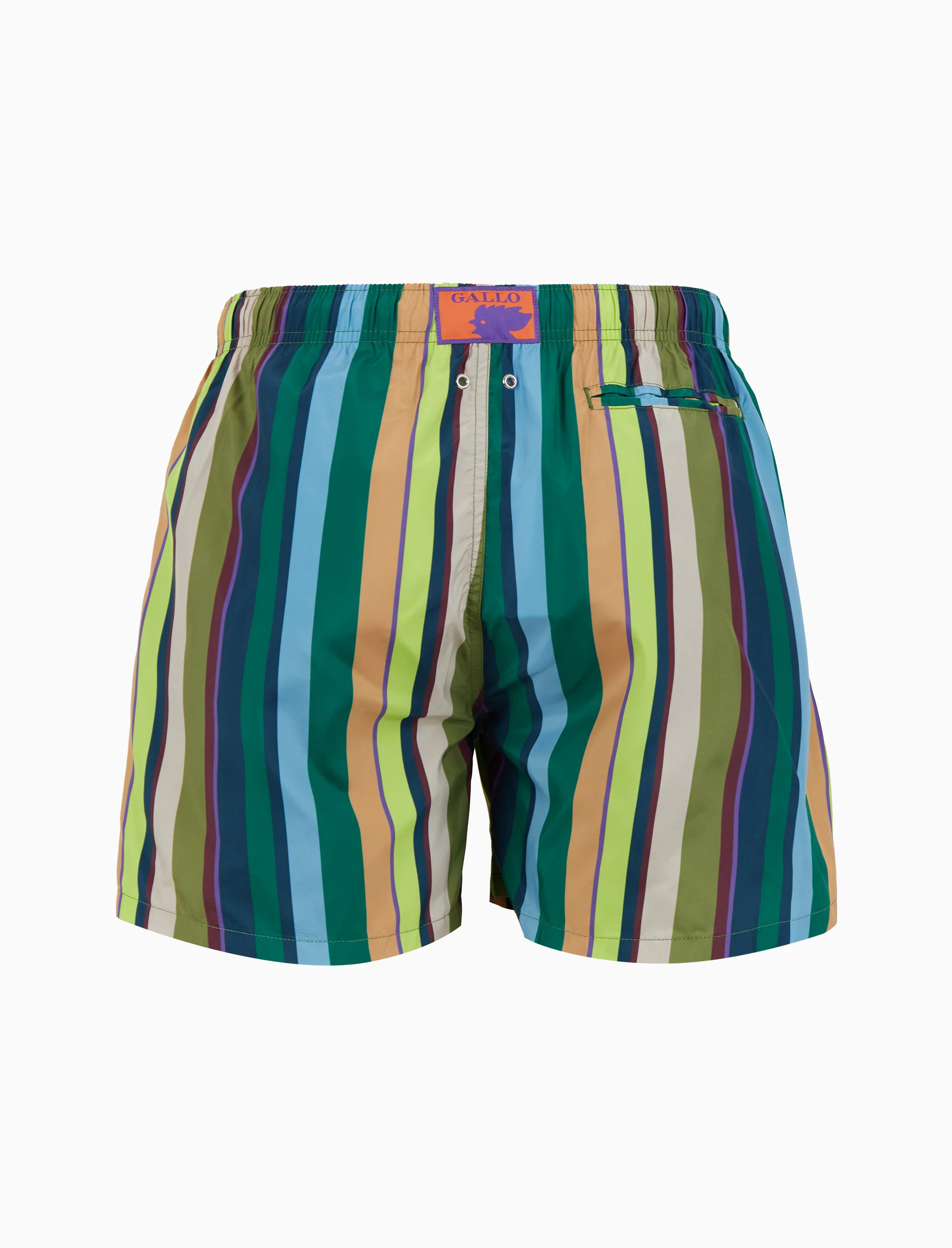 Boxer mare uomo righe multicolor verde - Image 2