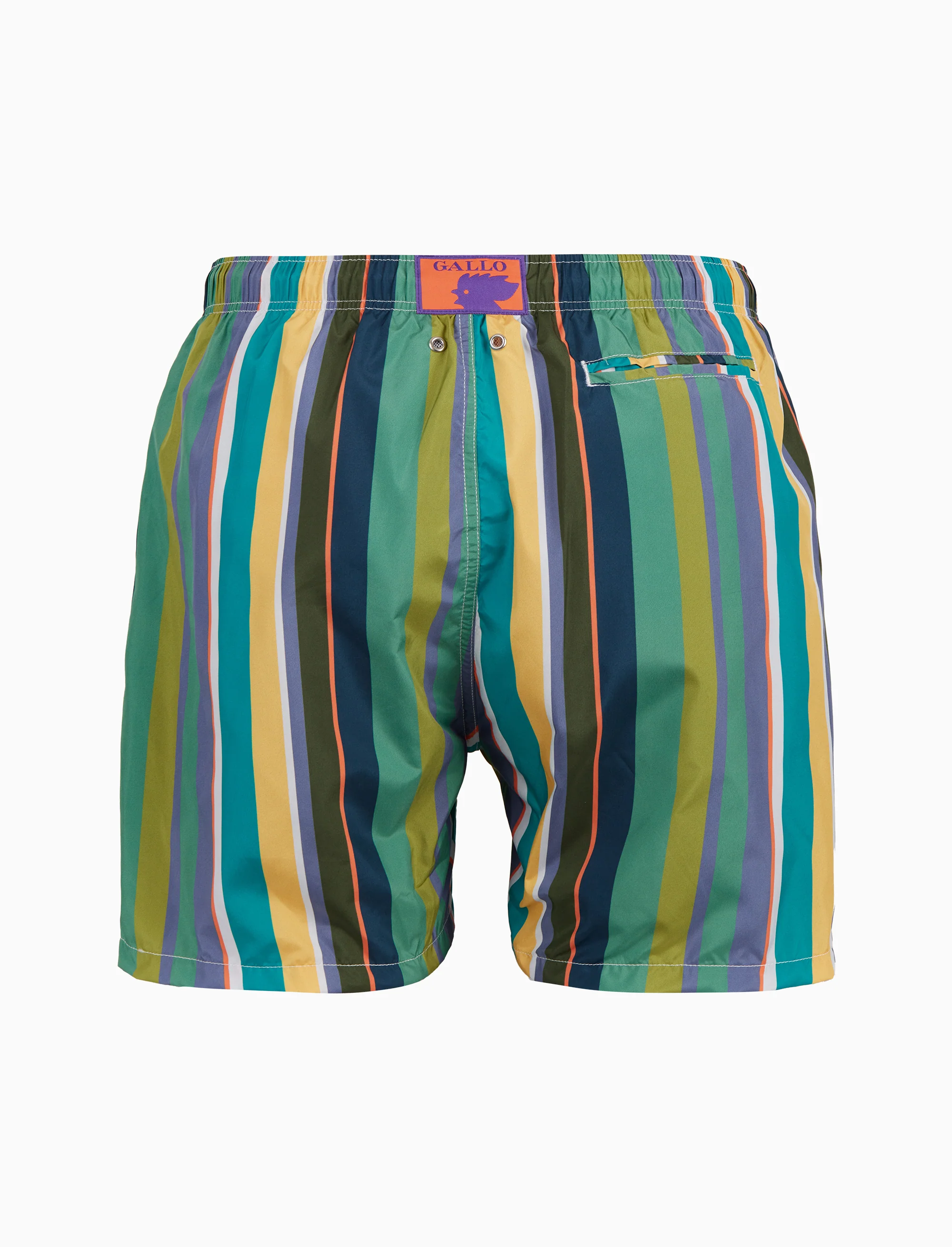 Boxer mare uomo righe multicolor verde - Image 4