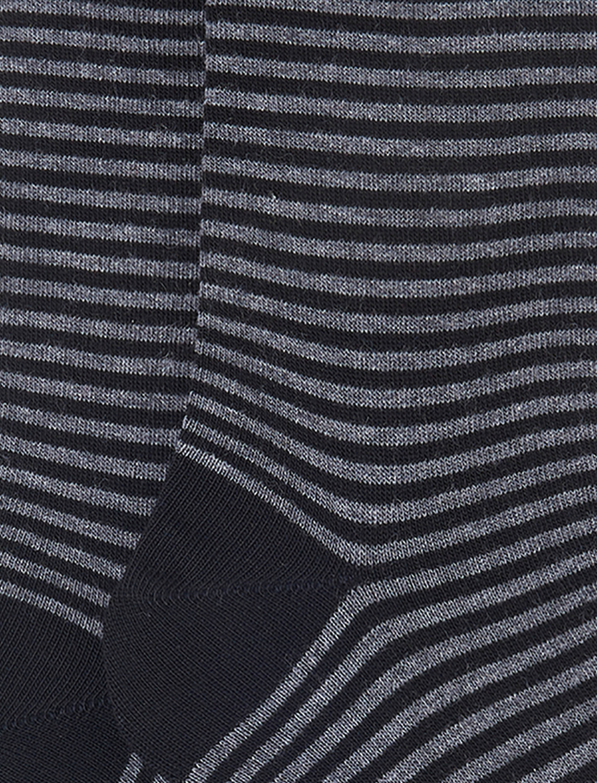 Calze corte donna cotone grigio windsor - Image 3
