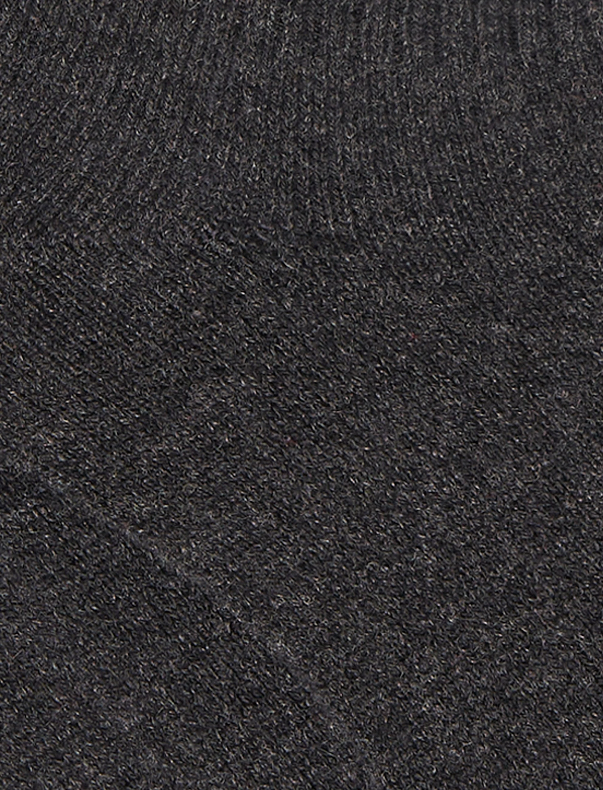 Calze fantasmini donna cashmere antracite tinta unita - Image 3