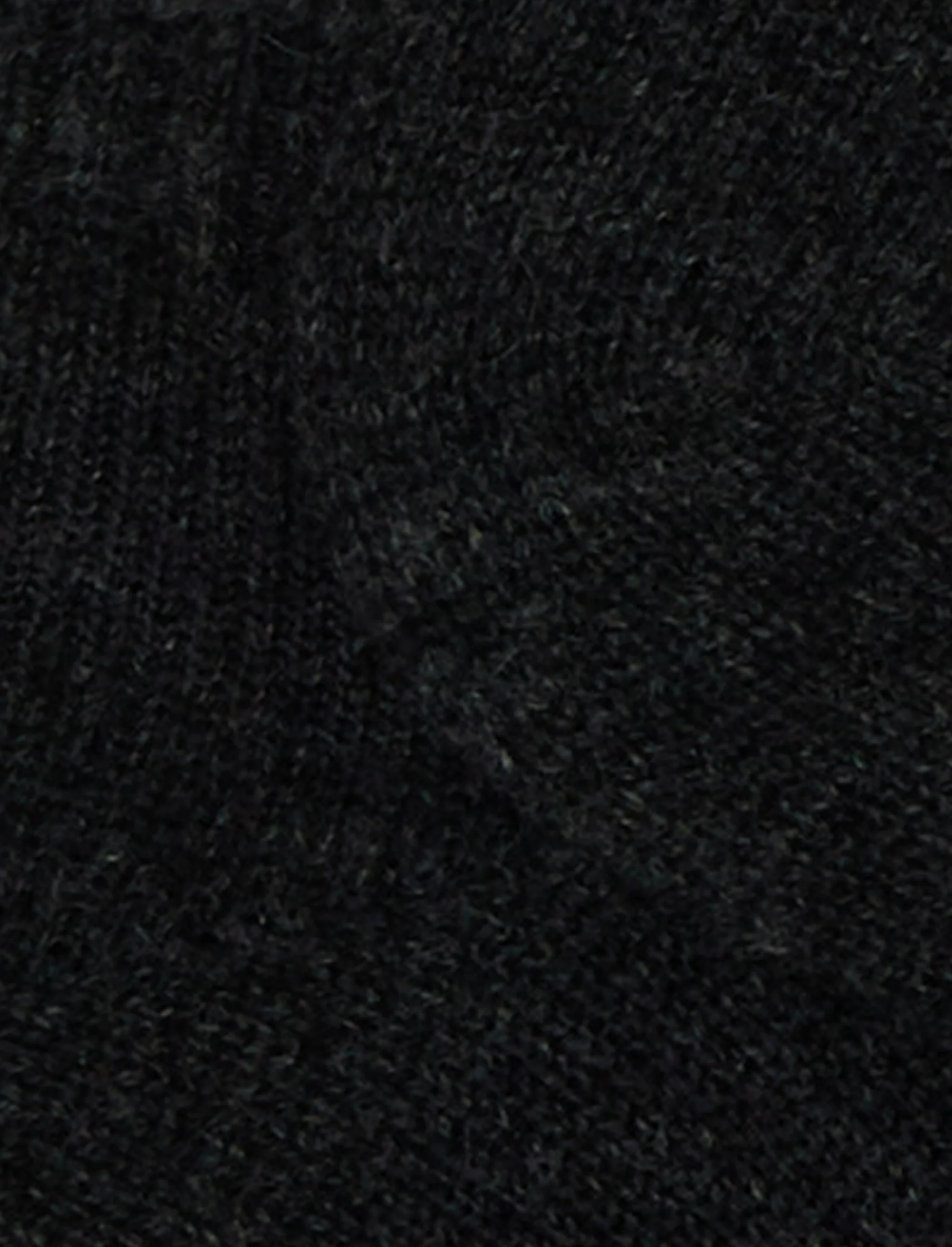 Calze fantasmini donna cashmere antracite tinta unita - Image 4