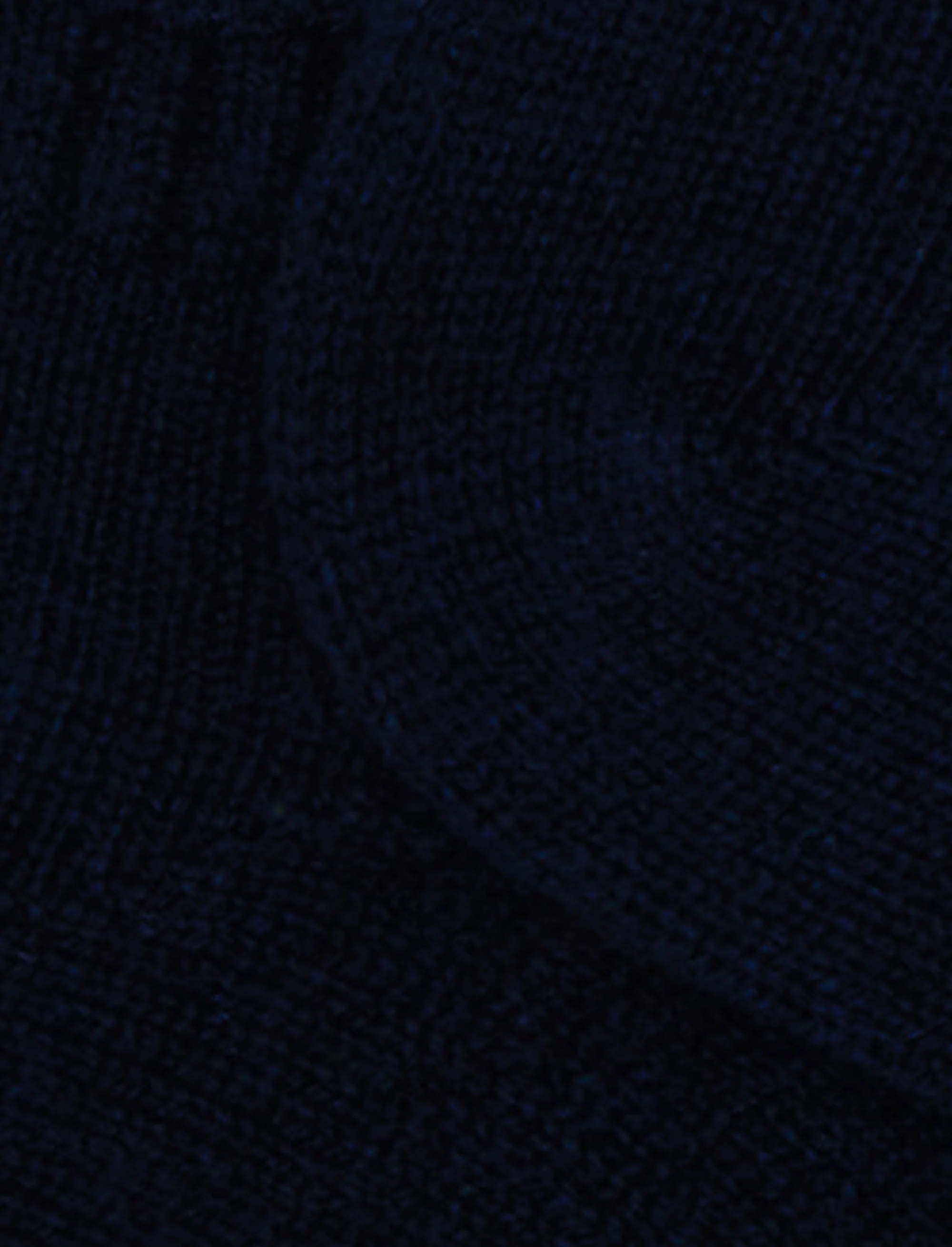 Calze fantasmini donna cashmere blu tinta unita - Image 4