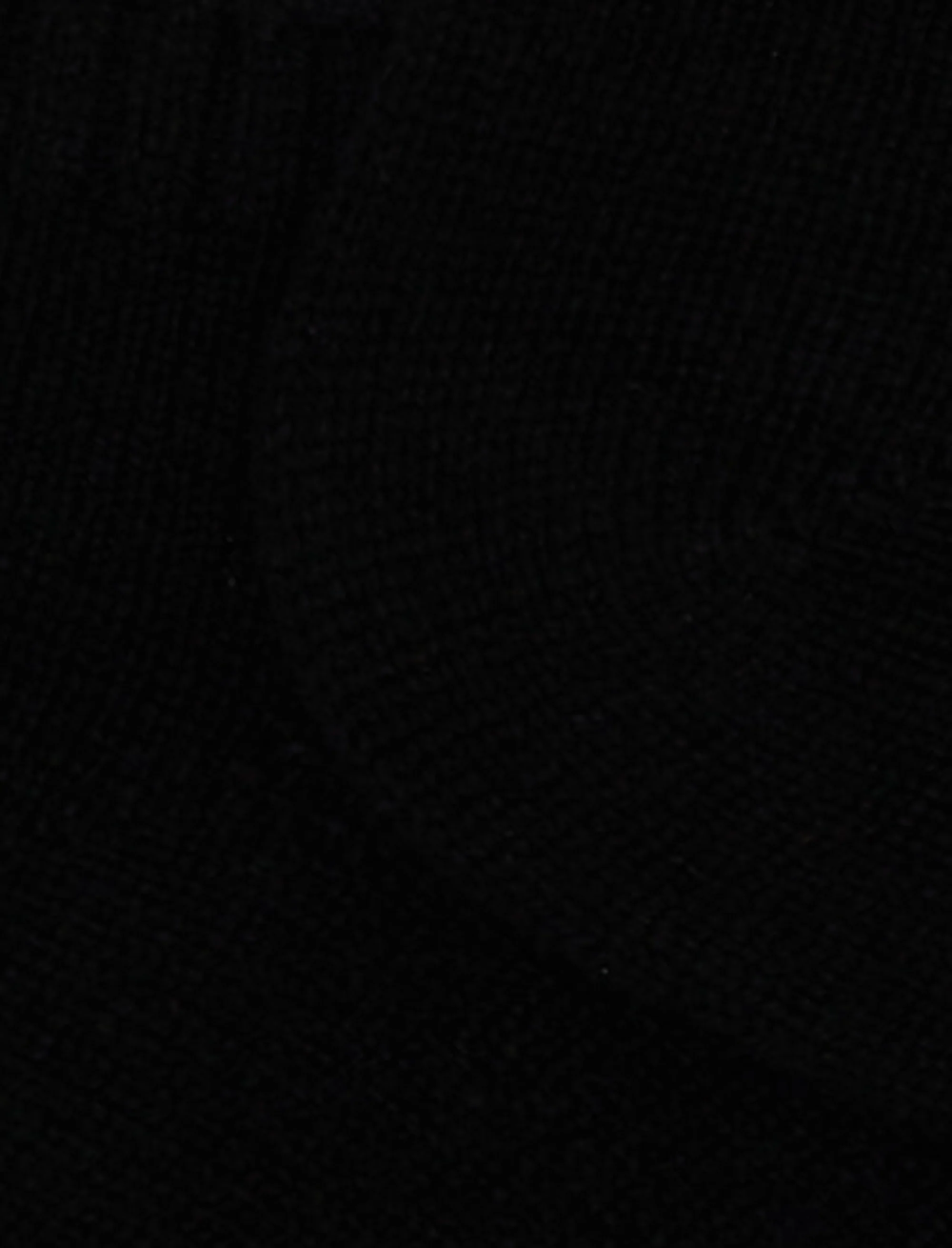 Calze fantasmini donna cashmere nero tinta unita - Image 4