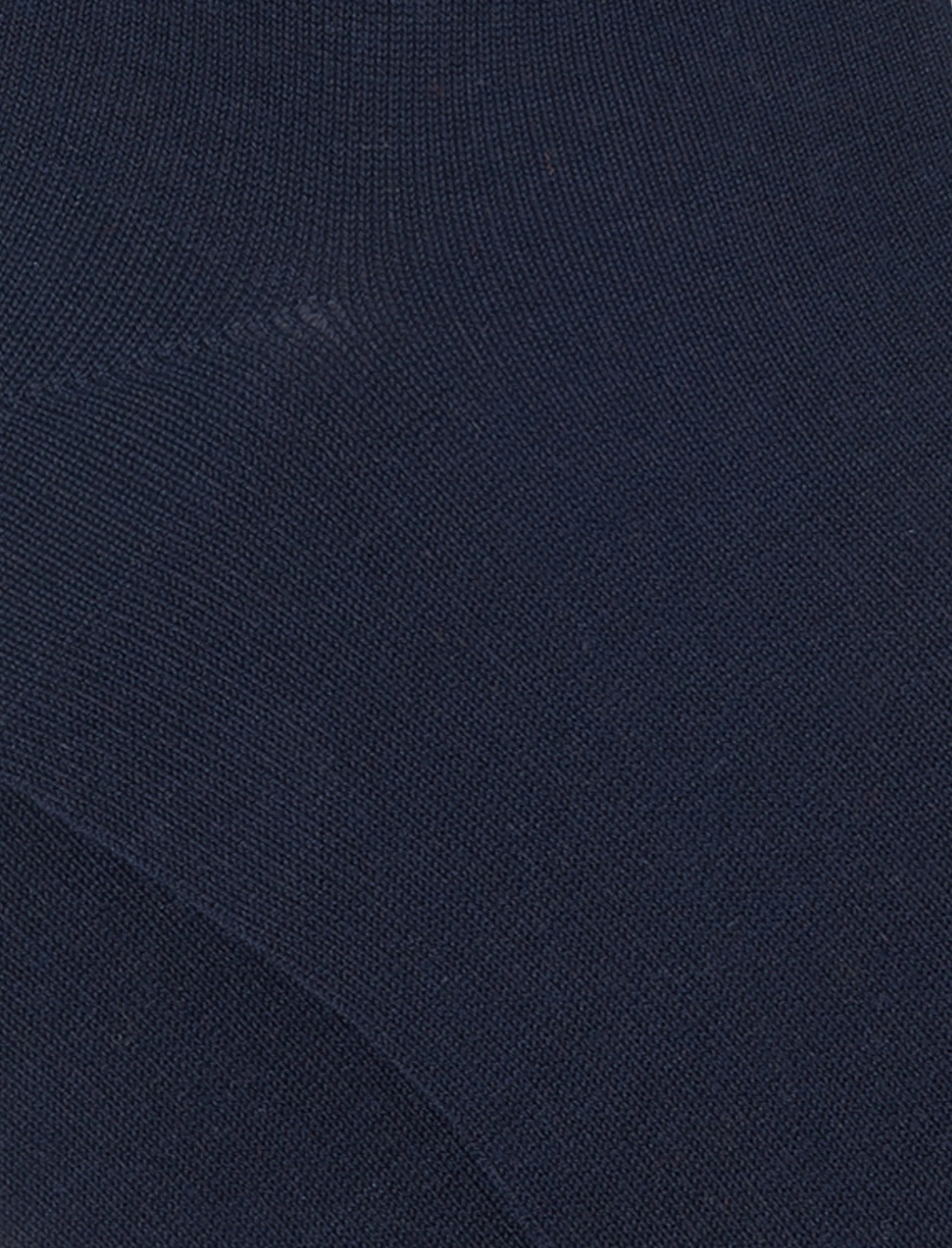 Calze fantasmini uomo cotone blu tinta unita - Image 3