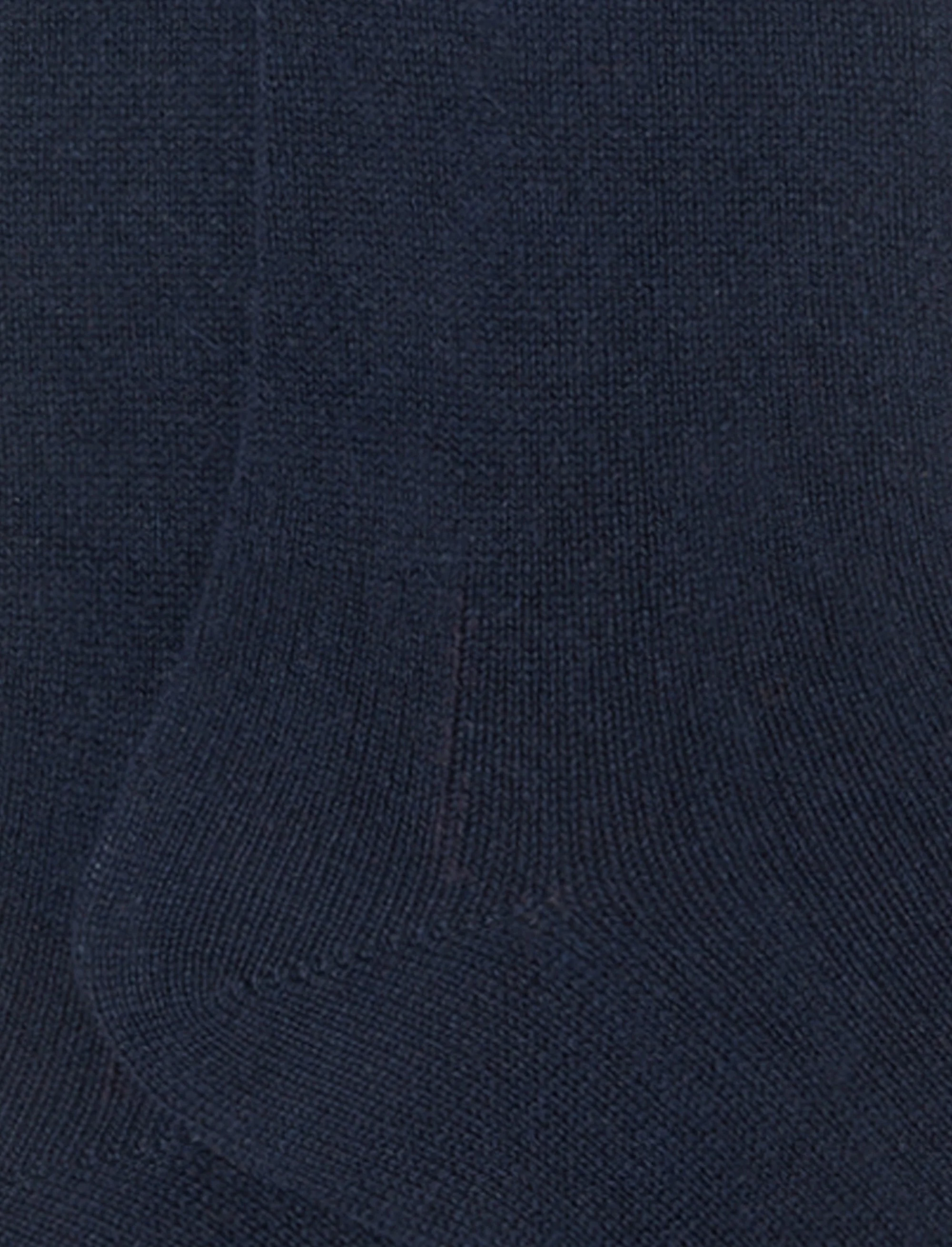 Calze lunghe uomo cashmere blu tinta unita - Image 3