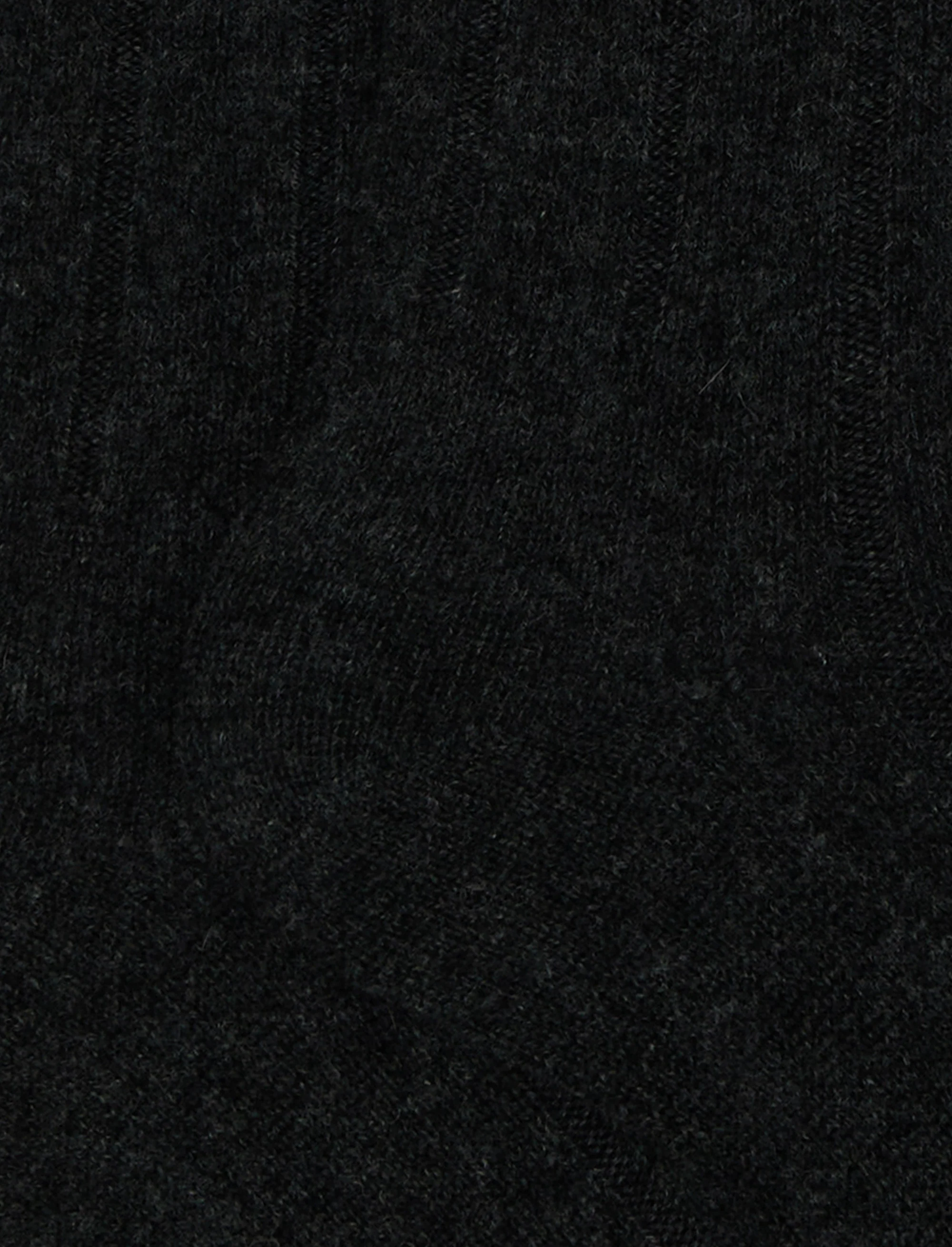 Calze lunghe uomo cashmere costa grigio tinta unita - Image 2