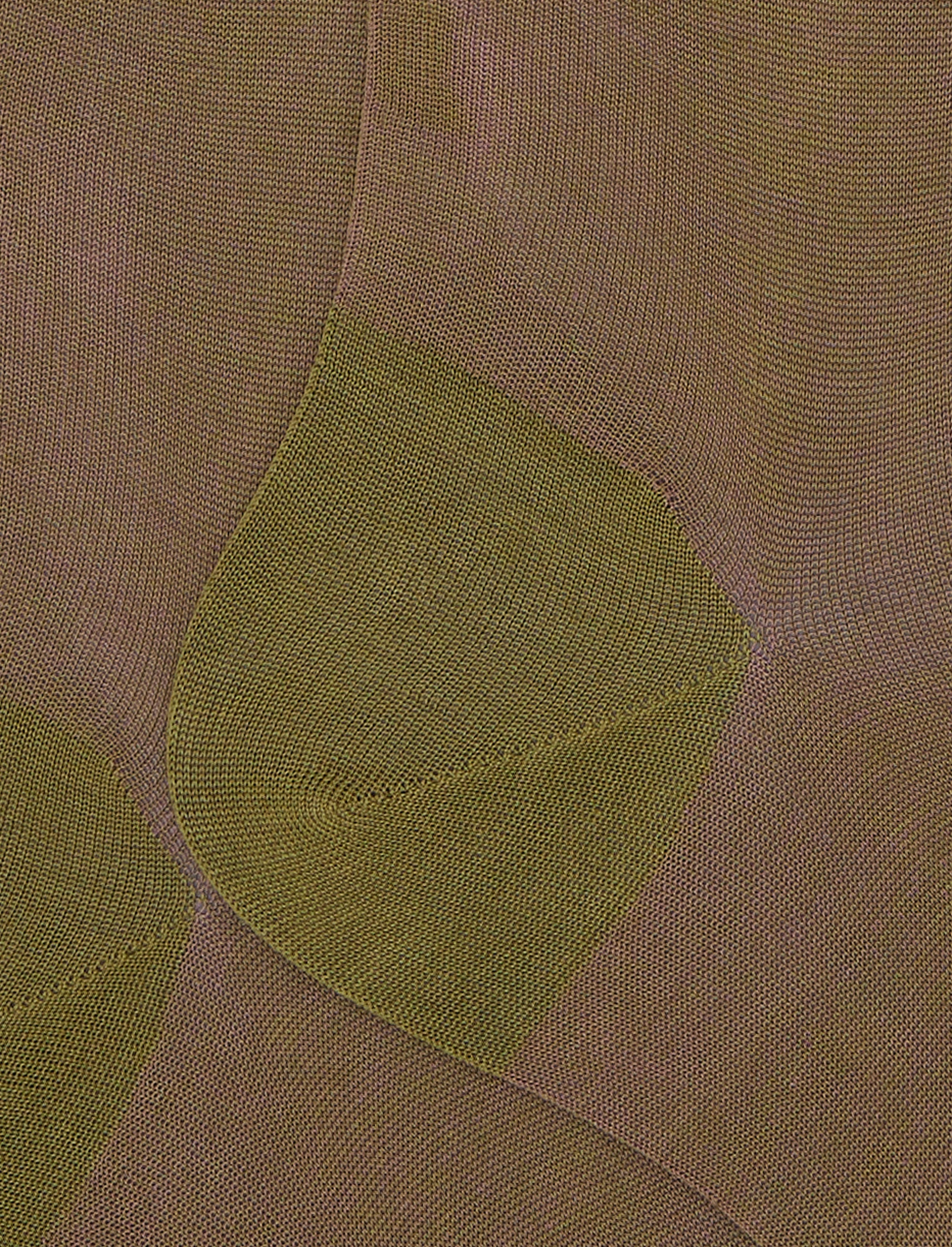 Calze lunghe uomo cotone verde fantasia cangiante - Image 2