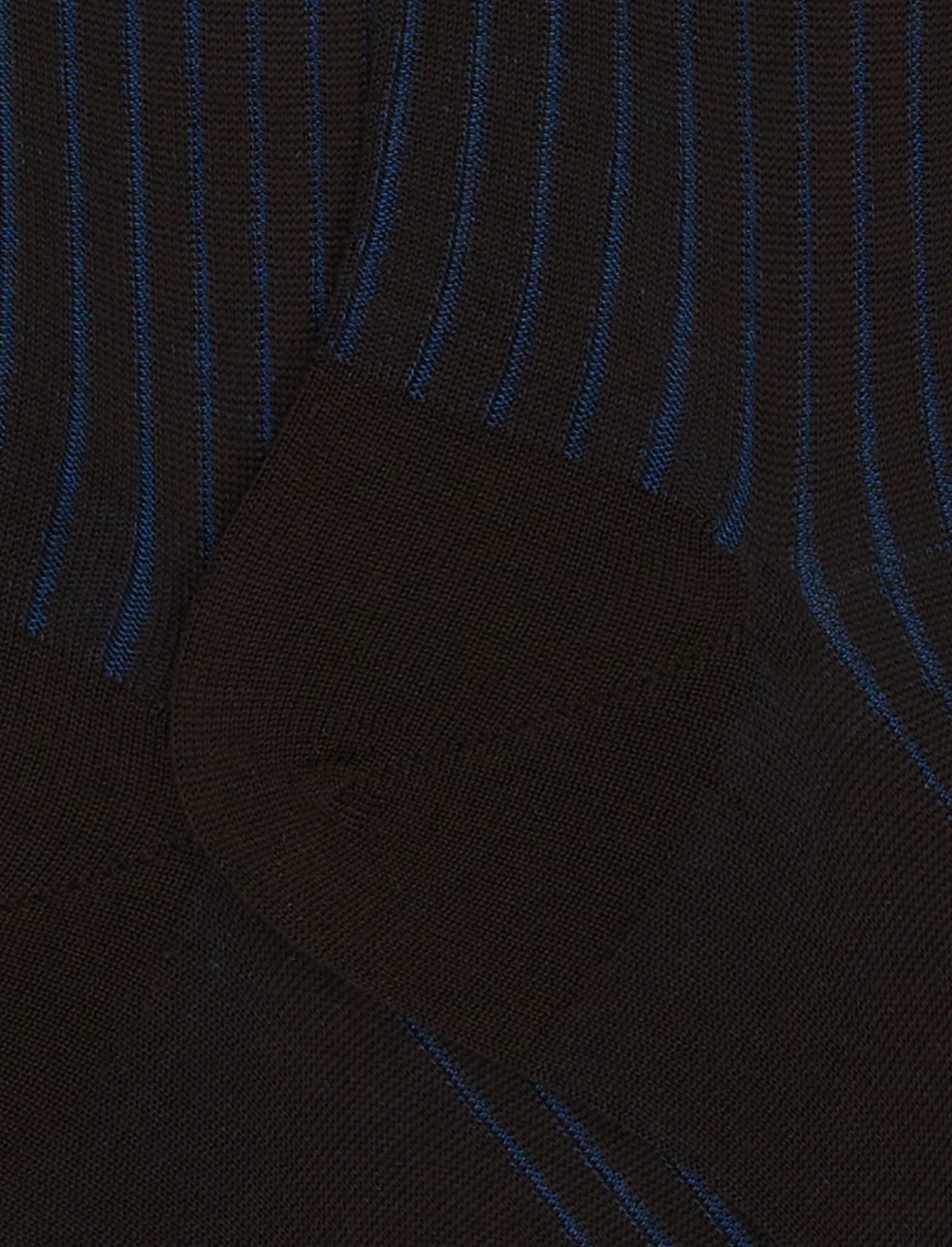 Calze lunghe uomo lana e cotone marrone vanisé - Image 4