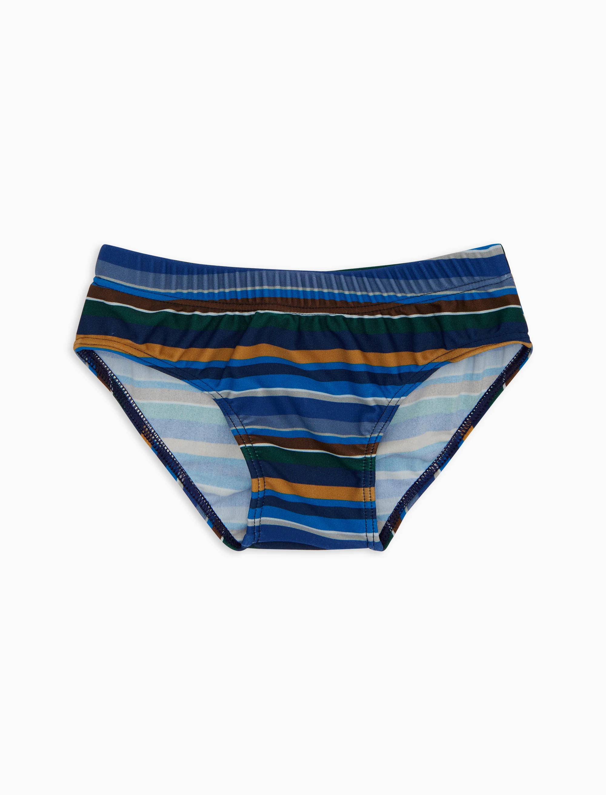 Costume slip bambino righe multicolor blu