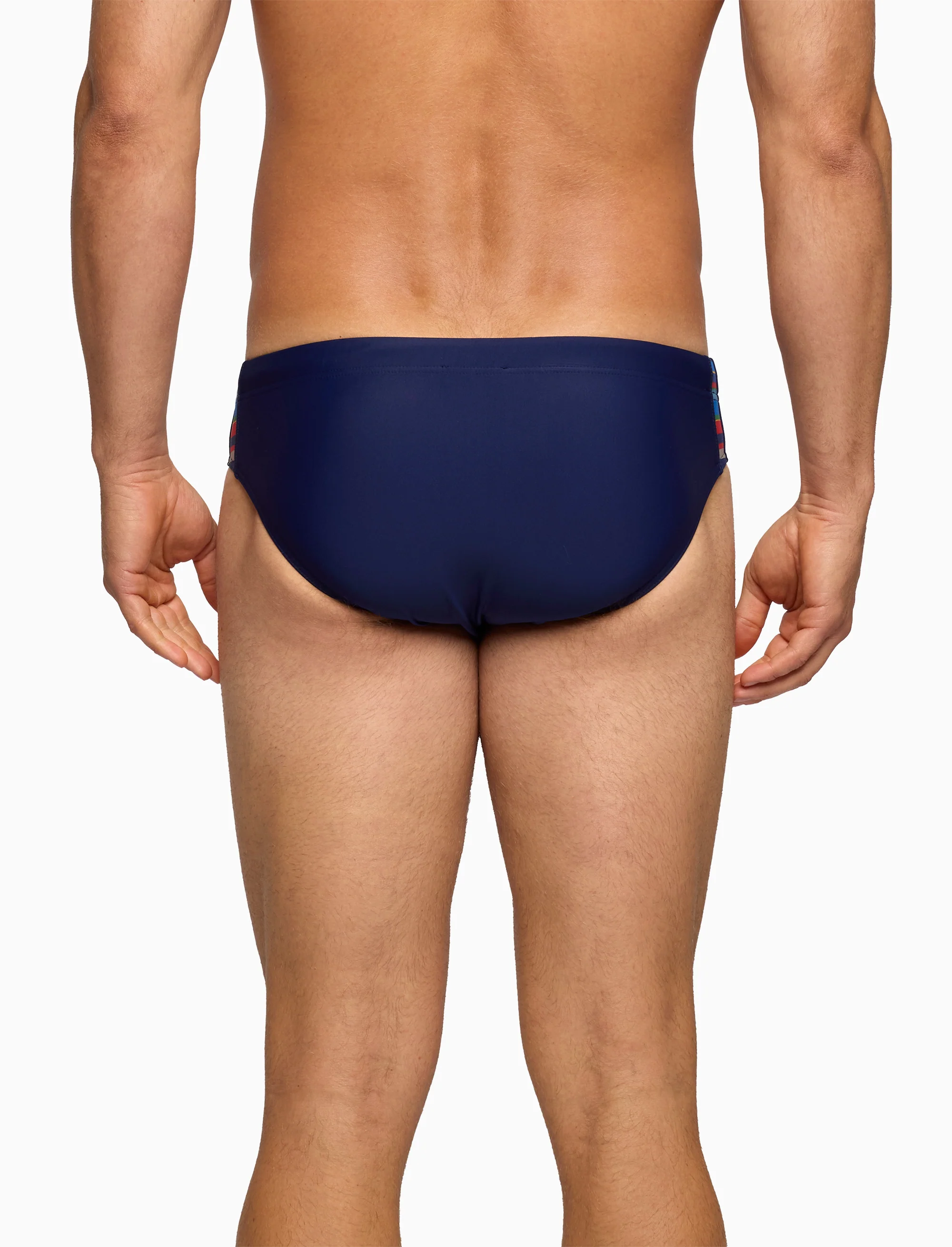 Costume slip uomo tinta unita blu - Image 2
