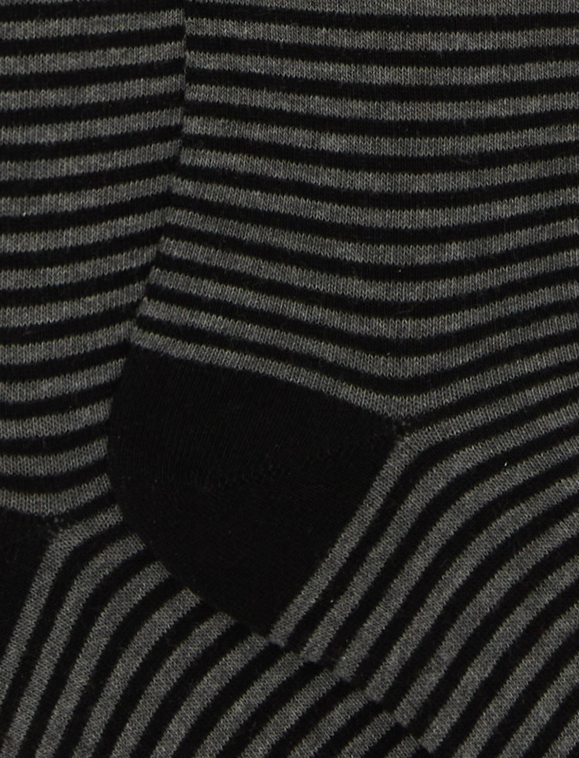 Parigina donna cotone nero righe windsor - Image 4