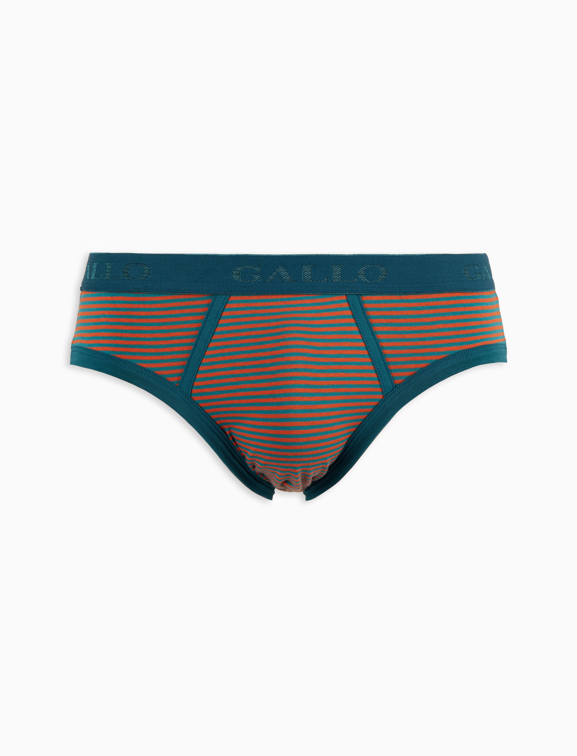 Slip intimo uomo cotone verde righe windsor