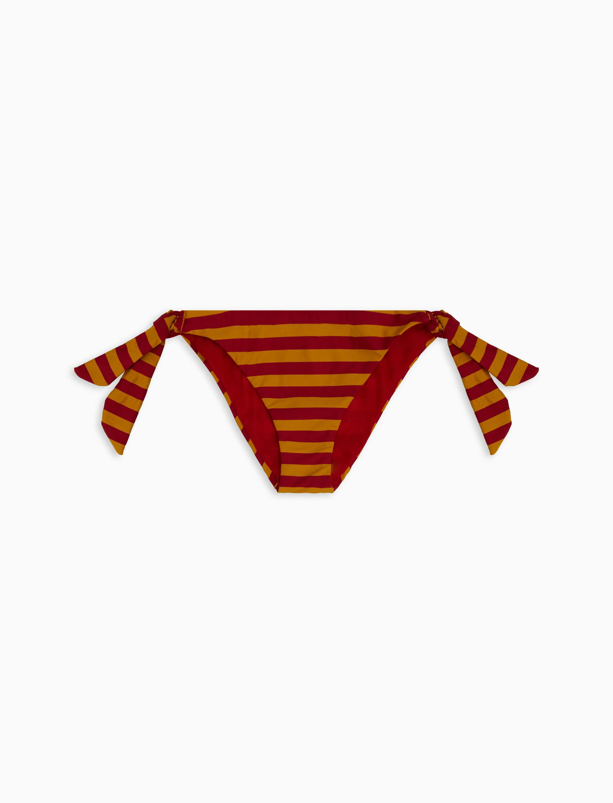 Slip mare bambina poliammide narciso righe bicolore