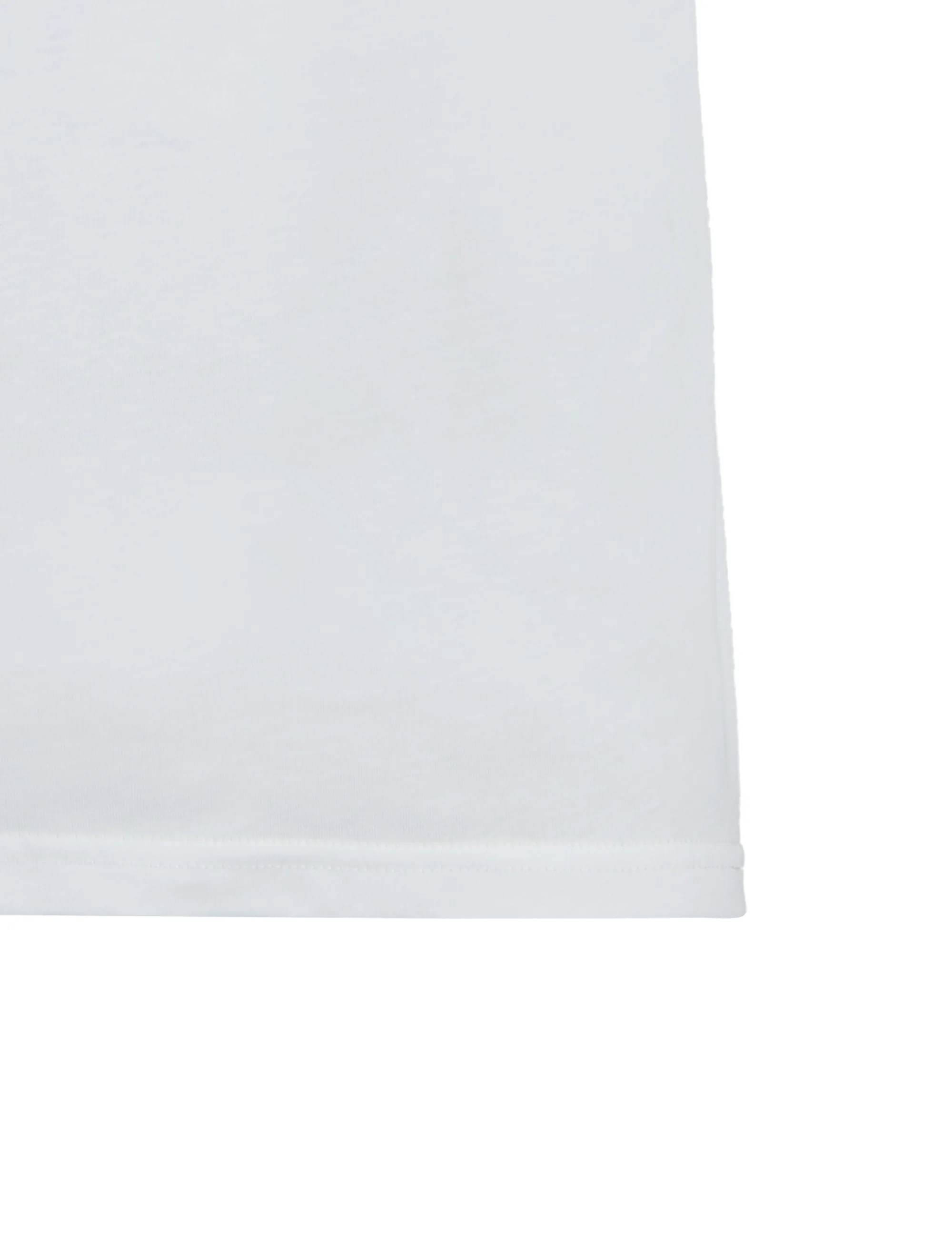 T-shirt girocollo uomo cotone tinta unita bianco con taschino fantasia skateboard su fondo - Image 5